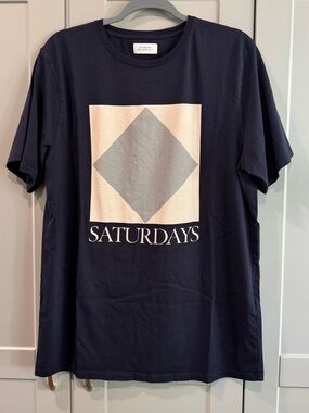 Navy Graphic Logo T-Shirt